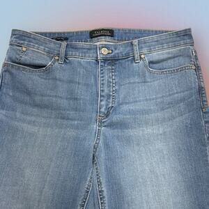Talbots Women's 12 SLIM ANKLE Blue Jeans